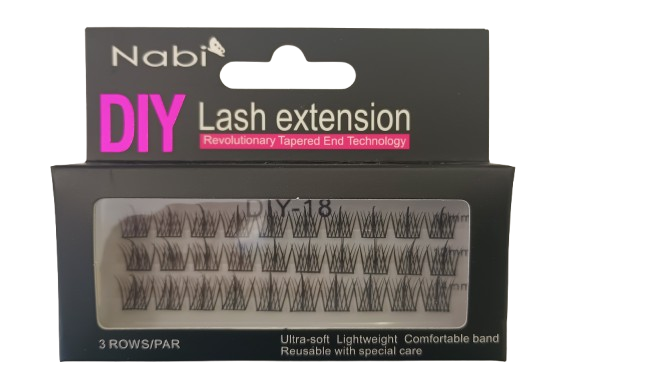 DIY18 - DIY Lash Extension Eyelash 12PCS/PACK