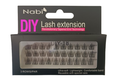 DIY18 - DIY Lash Extension Eyelash 12PCS/PACK