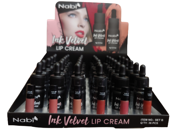 VLC-36B INK VELVET LIP CREAM SET B