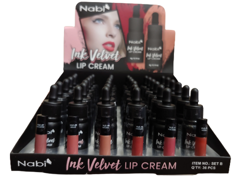 VLC-36B INK VELVET LIP CREAM SET B