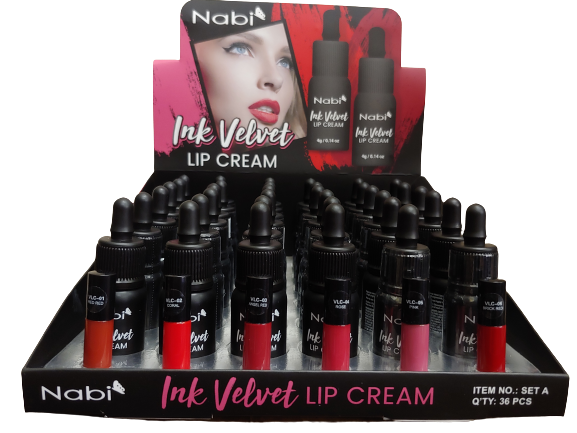 VLC-36A INK VELVET LIP CREAM SET A