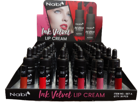 VLC-36A INK VELVET LIP CREAM SET A