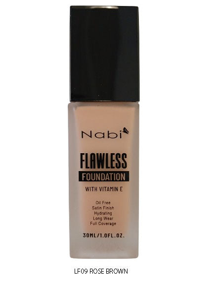 LF09- LIQUID FOUNDATION ROSE BROWN 12PCS/PACK