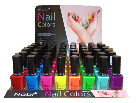 N48R-N 48 PCS NABI 5 NAIL POLISH SET N