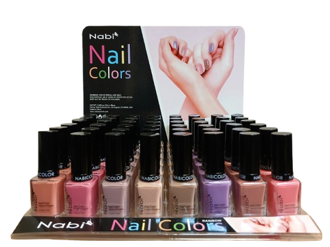 N48R-N(NEW) 48 PCS NABI 5 NAIL POLISH SET N