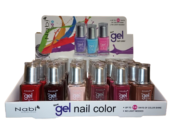 NG24B - 24 PCS NEW GEL NAIL POLISH SET B