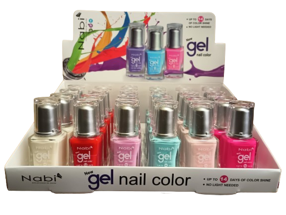 NG24G - 24 PCS NEW GEL NAIL POLISH SET G