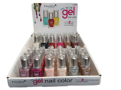 NG48  48 PCS NEW GEL NAIL POLISH SEAT