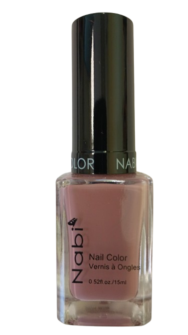 NP48(NEW) - NABI 5 NAIL POLISH BABY MAUVE 12Pcs/Pack