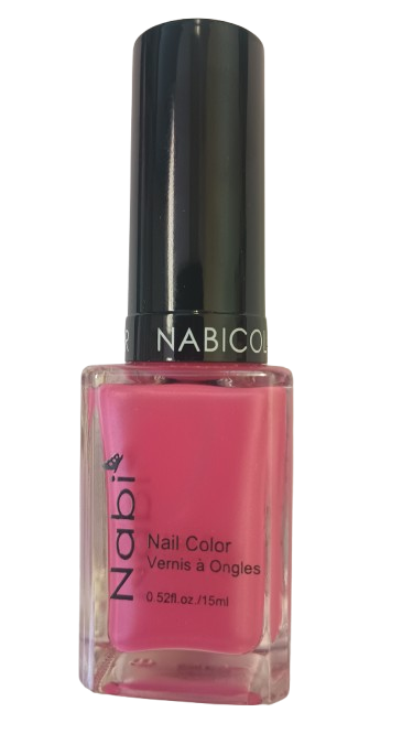 NP86(NEW) - NABI 5 NAIL POLISH BABY PINK 12Pcs/Pack