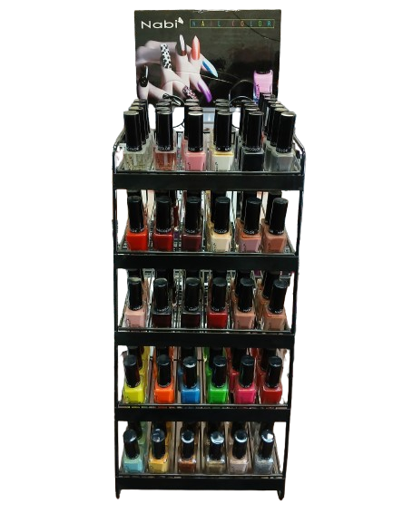 NPD30B - Nabi 5 Nail Polish 30 Color 180pcs Display Set B