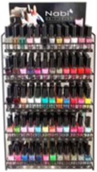 NPD60 - Nabi 5 Nail Polish 60 Color 360pcs Display Set