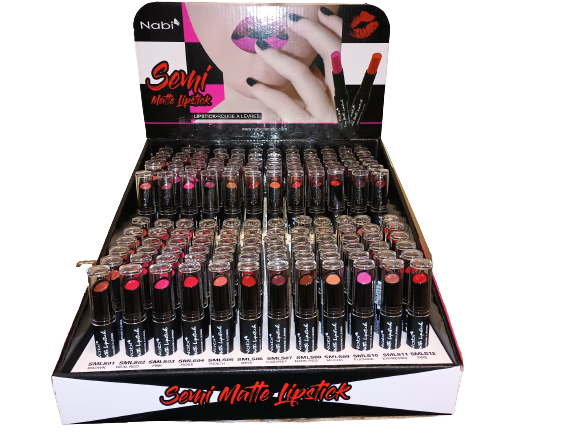 SMLS24-24 COLOR SEMI MATTE LIPSTICK SET