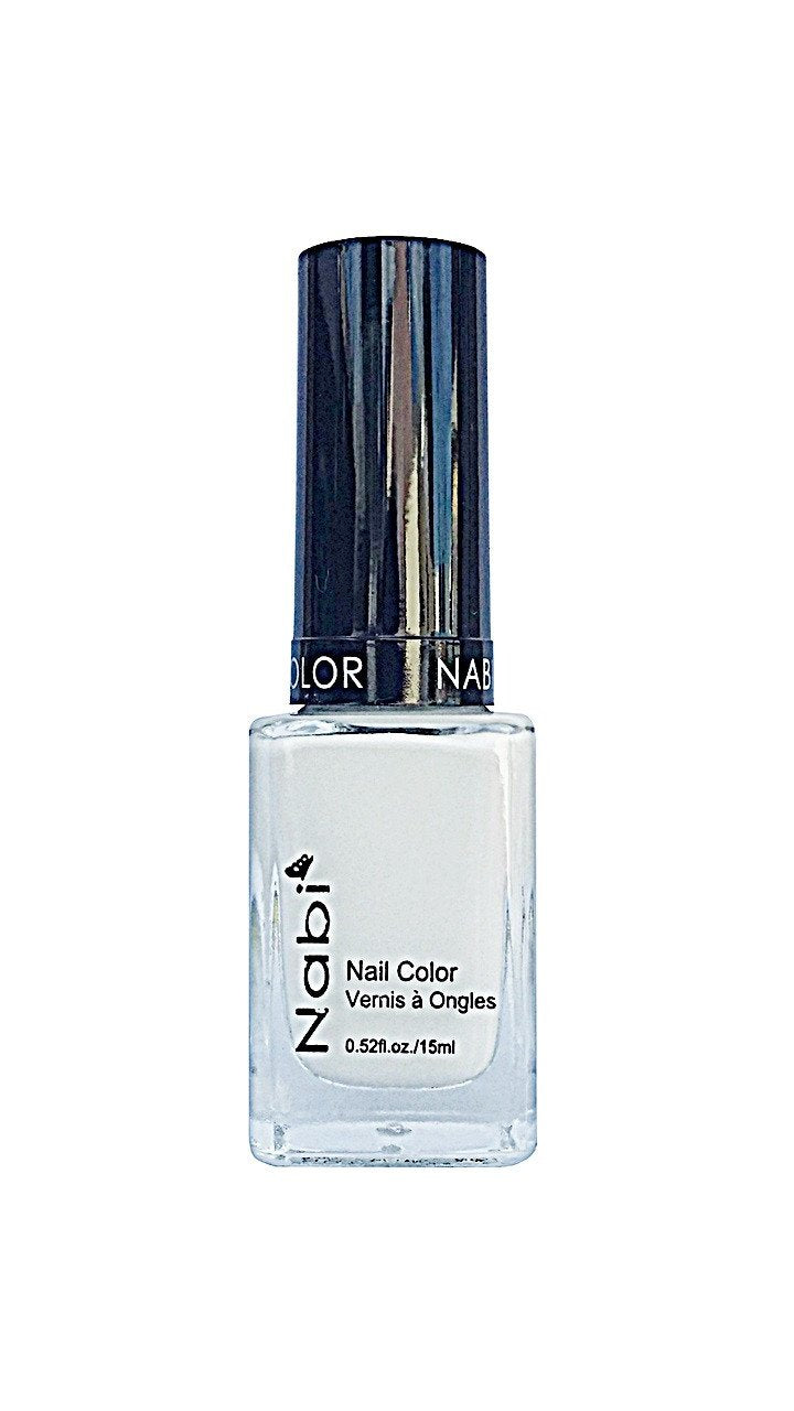 NP05 - Nabi 5 Nail Polish White 12Pcs/Pack