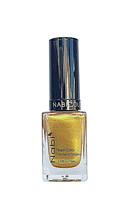 NP08 - Nabi 5 Nail Polish Gold 12Pcs/Pack