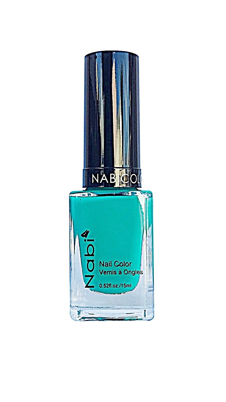 NP100 - Nabi 5 Nail Polish Bright Teal 12Pcs/Pack