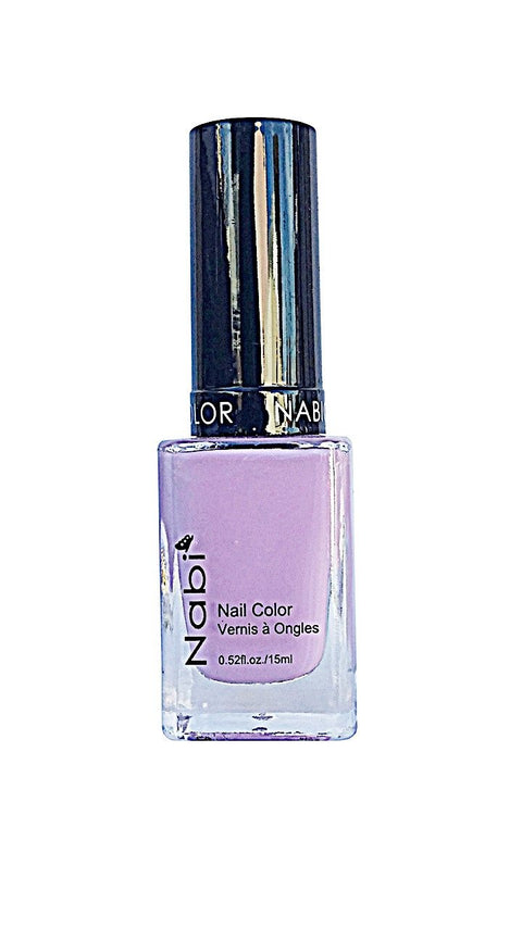 NP101 - Nabi 5 Nail Polish Pastel Lavender 12Pcs/Pack