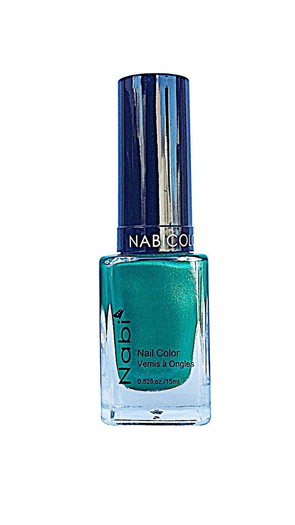 NP106 - Nabi 5 Nail Polish  New Teal 12Pcs/Pack