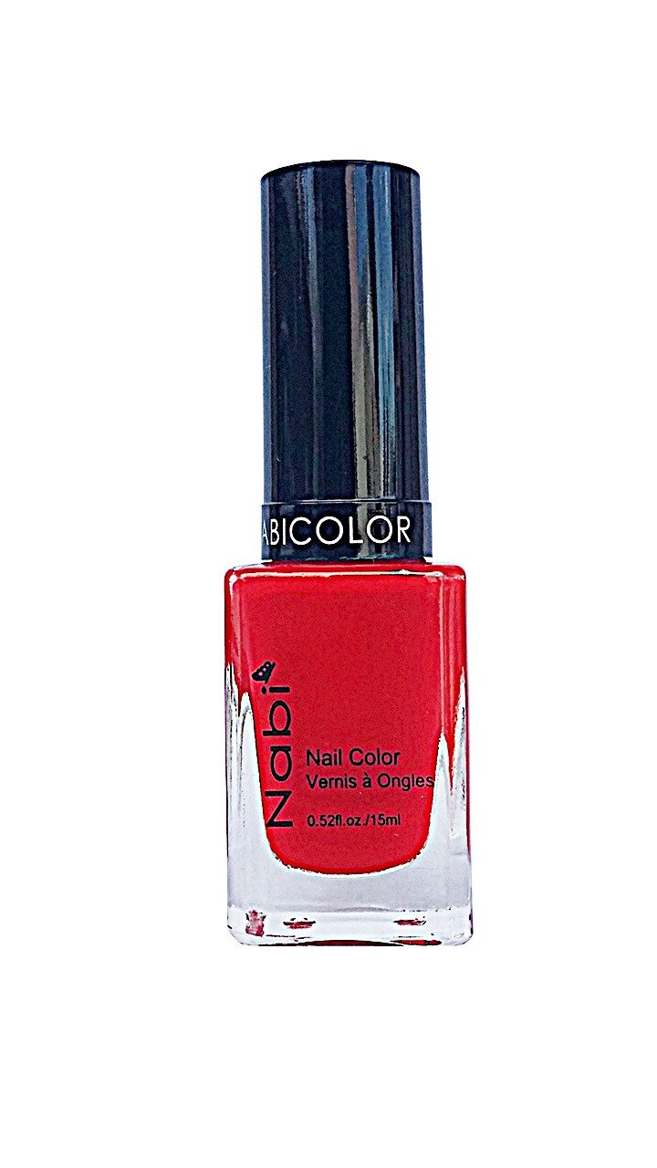 NP118 - Nabi 5 Nail Polish Neon Red II 12Pcs/Pack