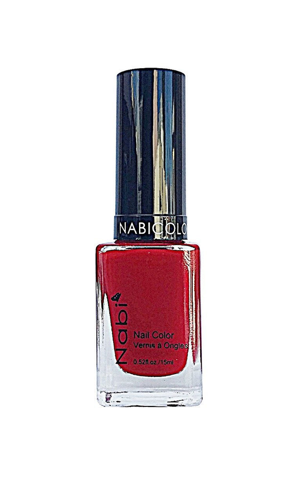 NP119 - Nabi 5 Nail Polish Hot Red 12Pcs/Pack