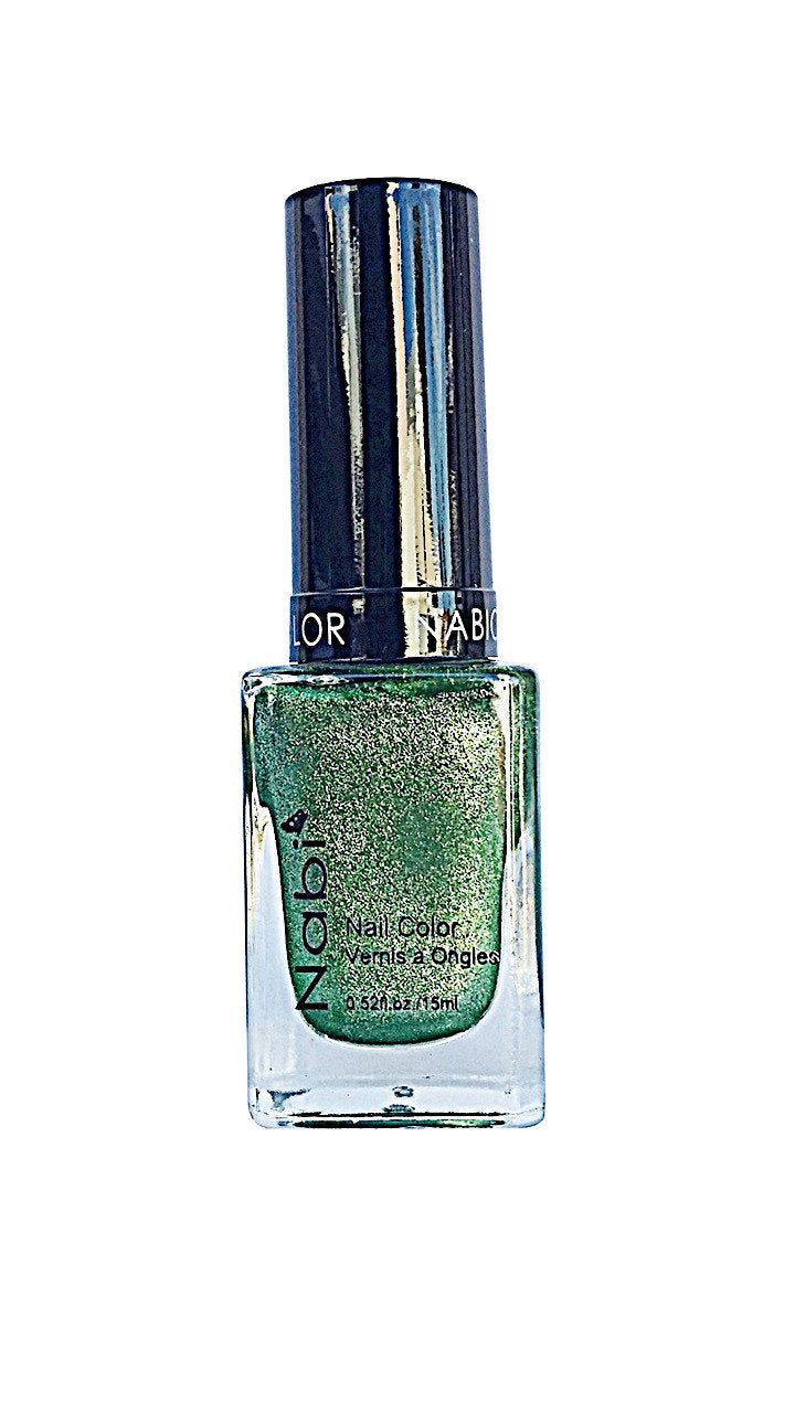 NP120 - Nabi 5 Nail Polish Sand Texture Emerald 12Pcs/Pack