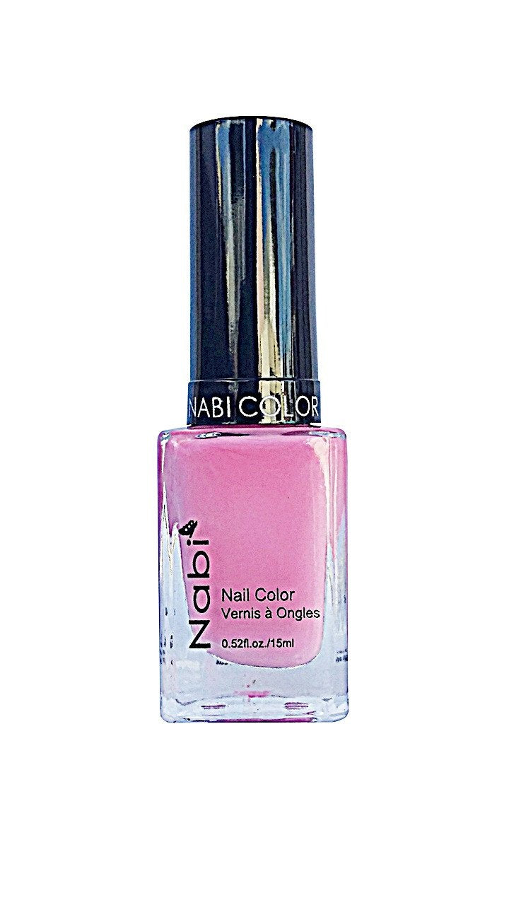 NP125 - Nabi 5 Nail Polish Pastel Pink 12Pcs/Pack