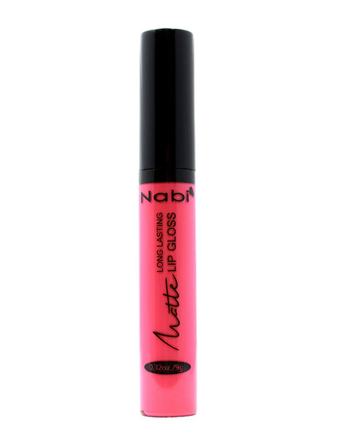 MLG12 - Long Lasting Matte Lip Gloss Hot Rose 12Pcs/Pack