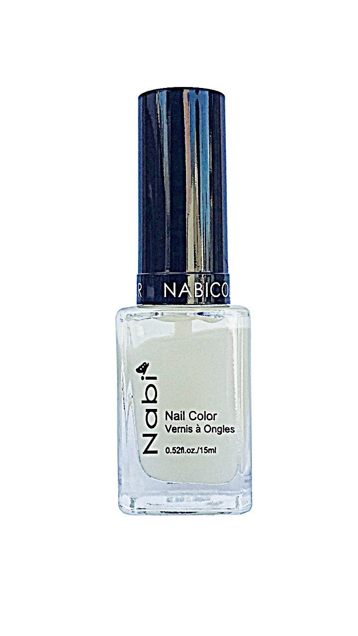 NP131 - Nabi 5 Nail Polish Matte White 12Pcs/Pack