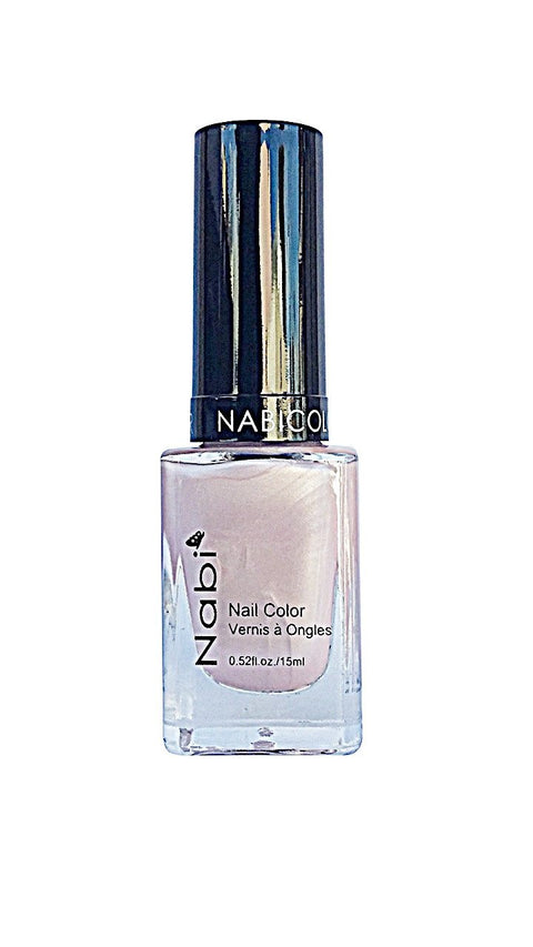 NP132 - Nabi 5 Nail Polish Nude Pearl 12Pcs/Pack