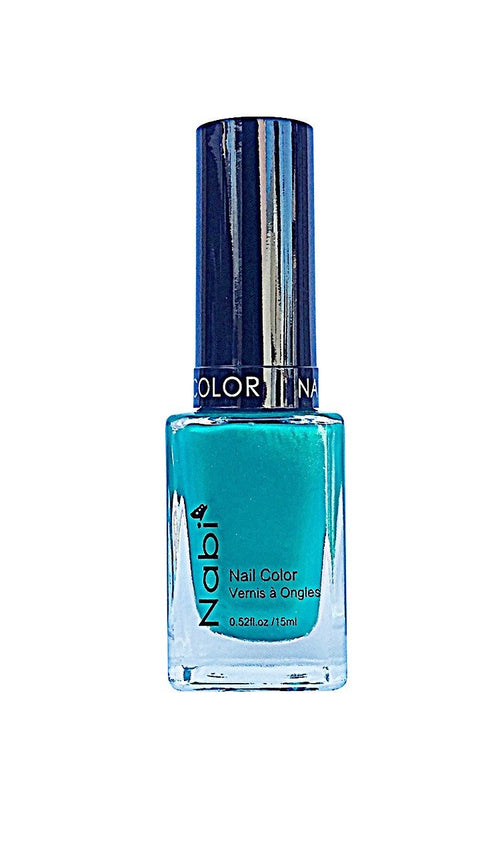 NP133 - Nabi 5 Nail Polish Teal 12Pcs/Pack