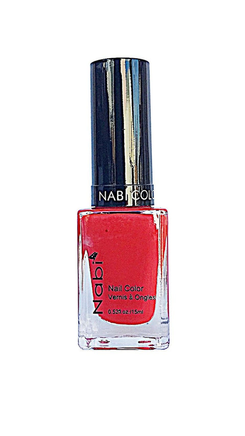 NP139 - Nabi 5 Nail Polish Malibu Coral 12Pcs/Pack