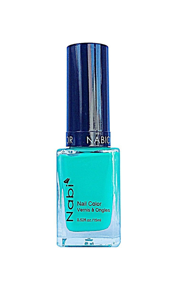 NP143 - Nabi 5 Nail Polish  Summer Green 12Pcs/Pack