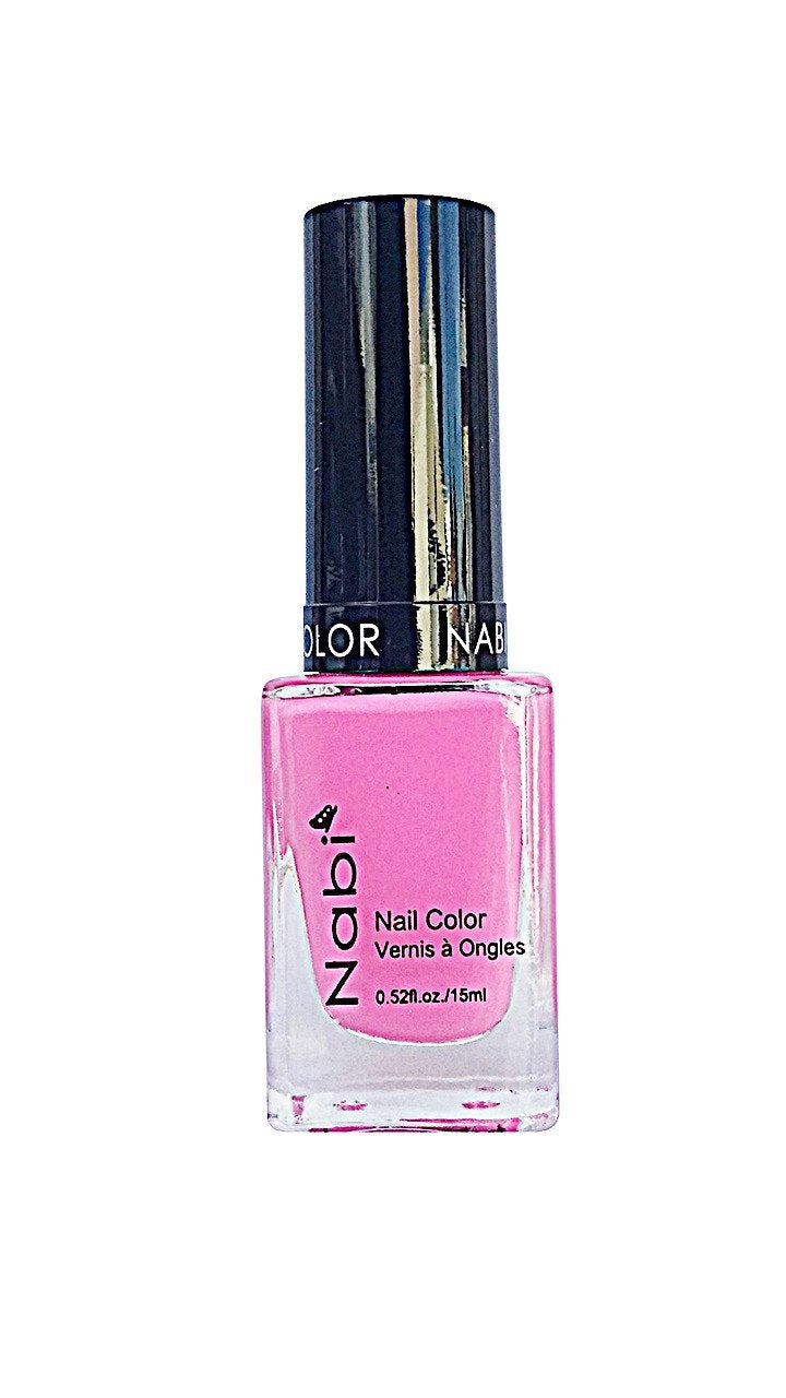 NP144 - Nabi 5 Nail Polish  Summer Pink 12Pcs/Pack