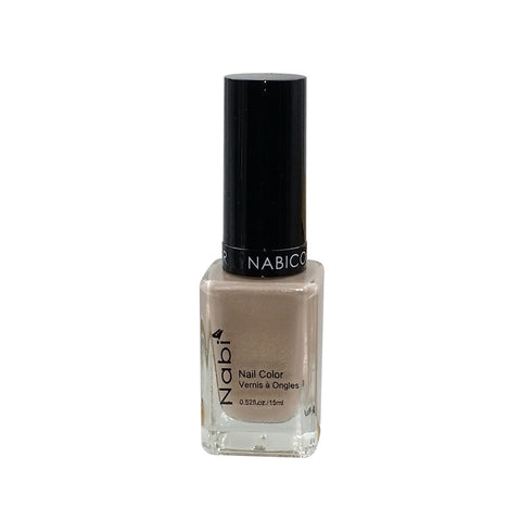 NP147 - NABI 5 NAIL POLISH METALLIC CHAMPAGNE 12Pcs/Pack