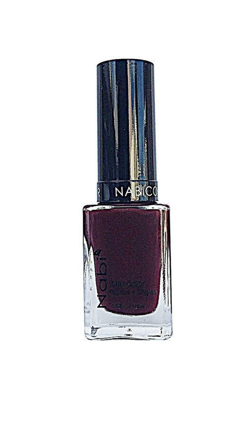 NP14 - Nabi 5 Nail Polish Dark Plum 12Pcs/Pack