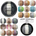 TE01 - BAKED TRIO EYESHADOW WHITE 12PCS/PACK