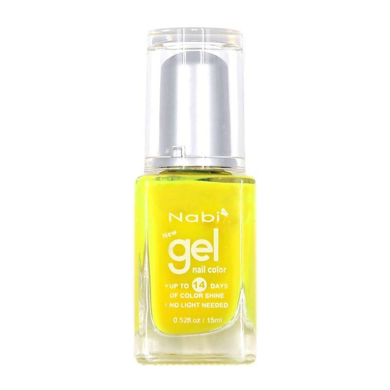 NG20 - New Gel Nail Polish Neon Funky Yellow 12Pcs/Pack