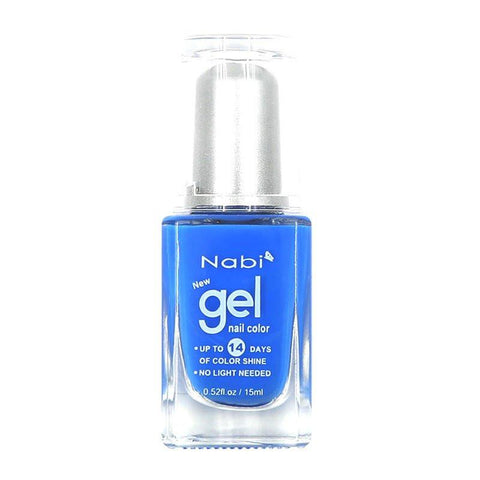 NG22 - New Gel Nail Polish Neon Blue 12Pcs/Pack