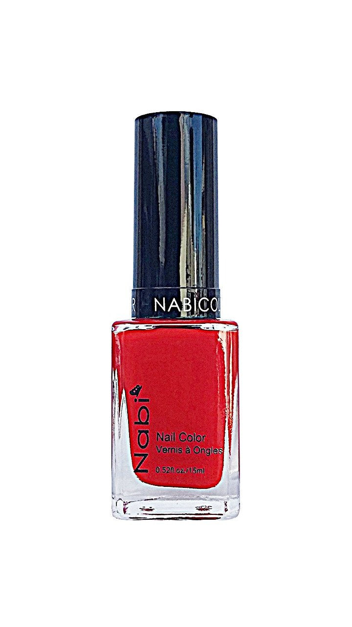 NP23 - Nabi 5 Nail Polish Bright Red 12Pcs/Pack