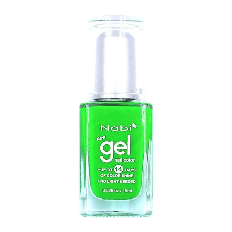 NG23 - New Gel Nail Polish Neon Green II 12Pcs/Pack