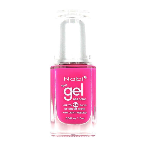 NG24 - New Gel Nail Polish Neon Pink 12Pcs/Pack