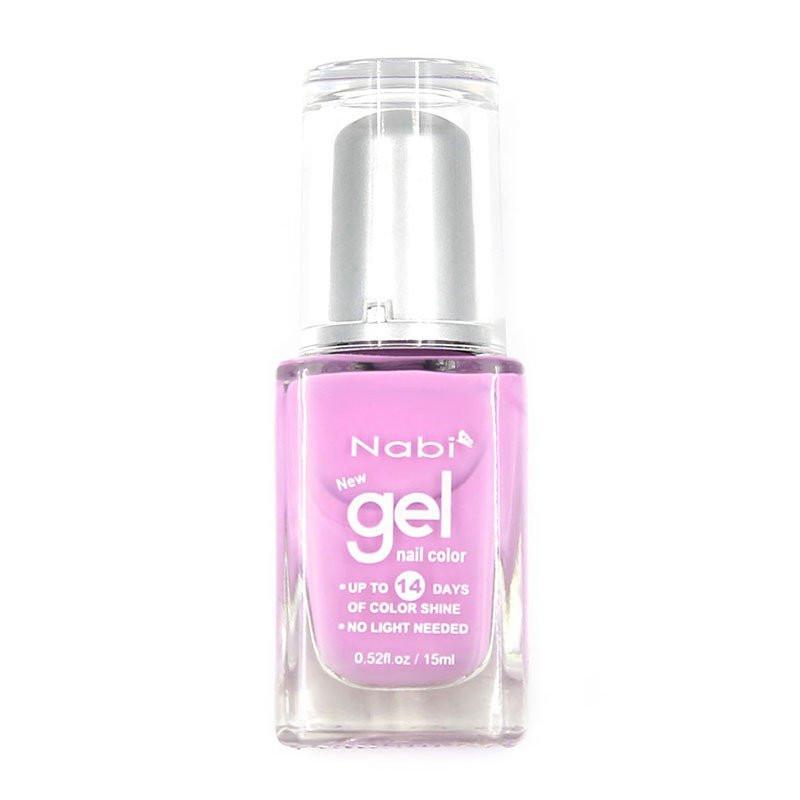 NG28 - New Gel Nail Polish Pastel Lavender 12Pcs/Pack