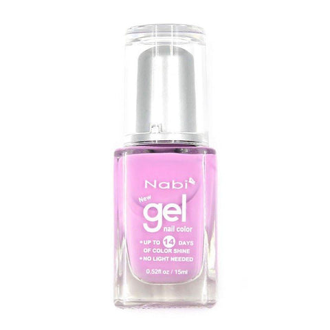 NG28 - New Gel Nail Polish Pastel Lavender 12Pcs/Pack