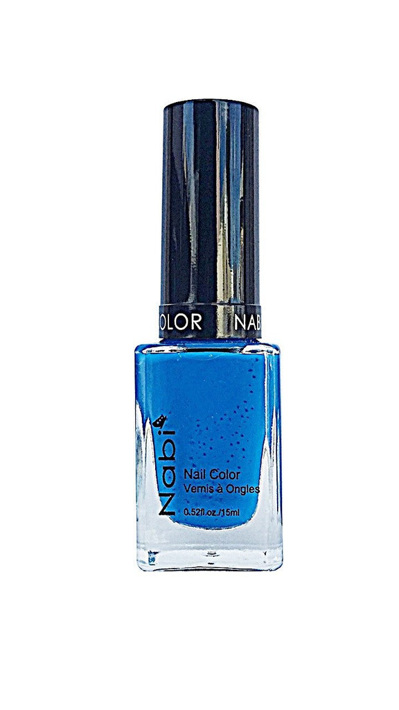 NP33 - Nabi 5 Nail Polish Neon Blue 12Pcs/Pack