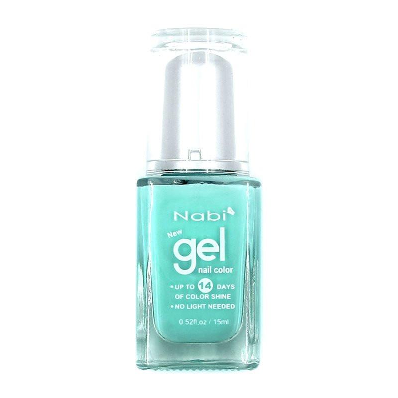 NG34 - New Gel Nail Polish Summer Green 12Pcs/Pack