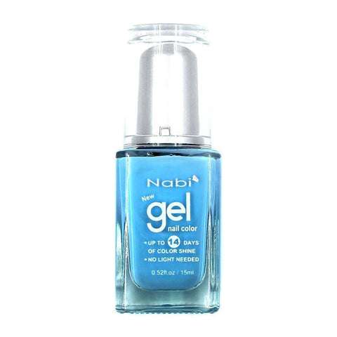 NG36 - New Gel Nail Polish Pastel M. Blue 12Pcs/Pack