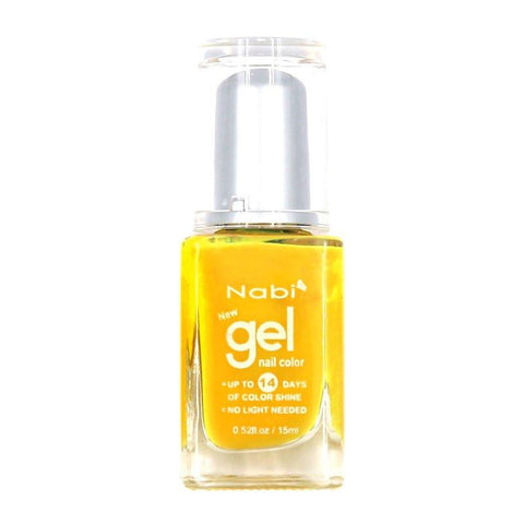 NG39 - New Gel Nail Polish Neon Yellow 12Pcs/Pack