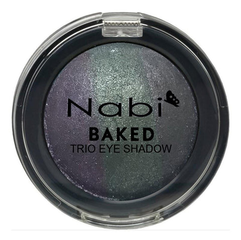 TE03 - BAKED TRIO EYESHADOW CHARCOAL 12PCS/PACK