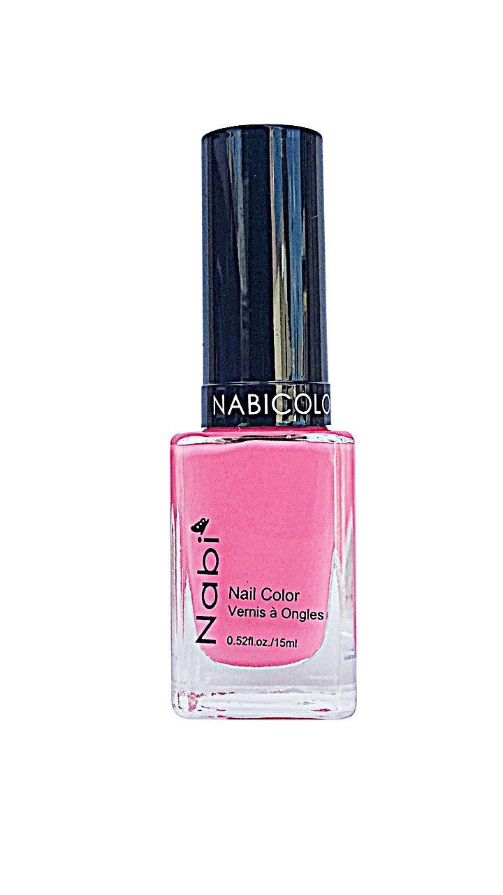 NP40 - Nabi 5 Nail Polish Baby Pink 12Pcs/Pack