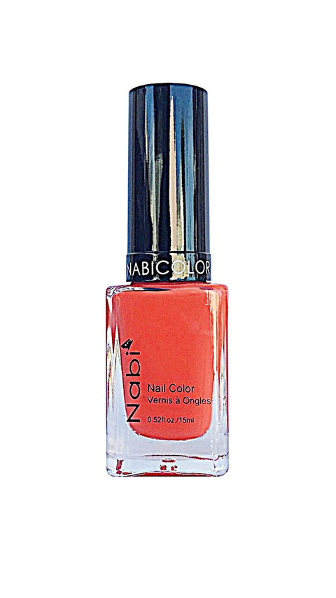 NP43 - Nabi 5 Nail Polish Pastel Orange 12Pcs/Pack